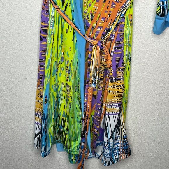 Josie Natori Two Piece Nightgown Robe Set - Picture 6 of 15